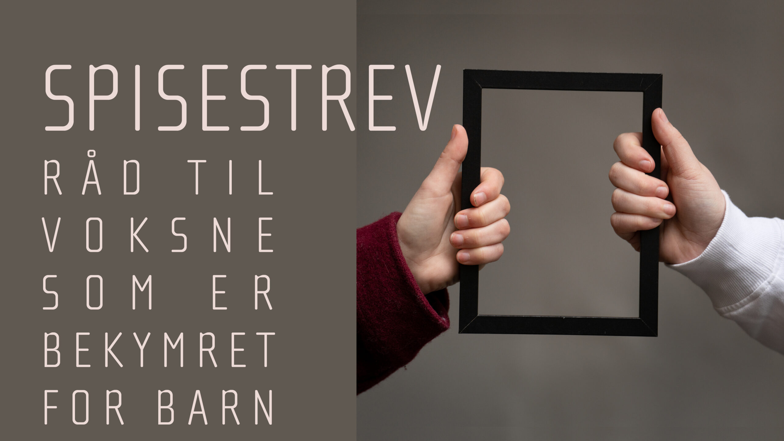 SPISESTREV, RÅD TIL VOKSNE